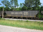 CSX 433882 in storage siding at Cusseta, AL